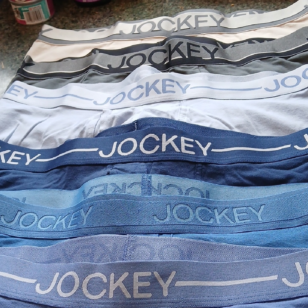 Mens L Jocky Shorts 6 Pair Boy Leg